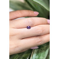0.74 Ct. Purple Sapphire from Ceylon (Sri Lanka) Life Style