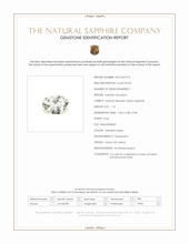 1.10 Ct. Yellowish Green Sapphire from Ceylon (Sri Lanka) Scan Report