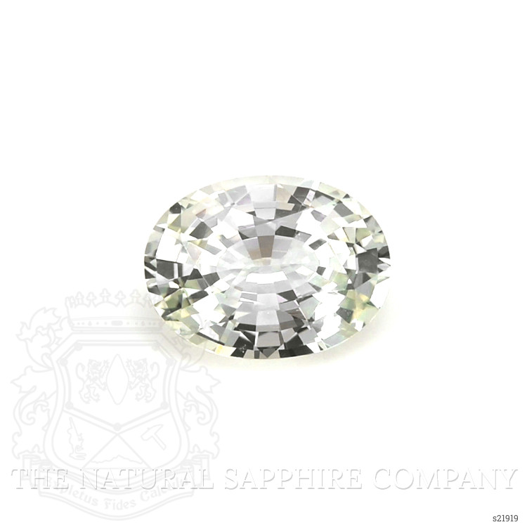 1.10 Ct. Yellowish Green Sapphire from Ceylon (Sri Lanka)