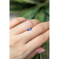0.73 Ct. Blue Sapphire from Ceylon (Sri Lanka) Life Style
