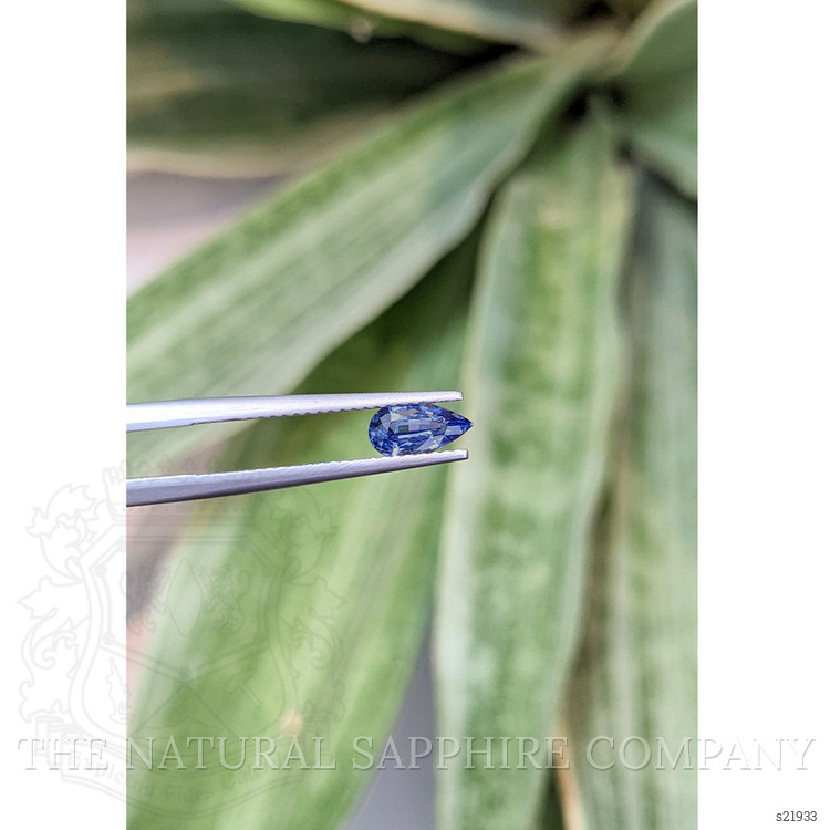 0.73 Ct. Blue Sapphire from Ceylon (Sri Lanka)