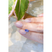 0.90 Ct. Blue Sapphire from Ceylon (Sri Lanka) Life Style