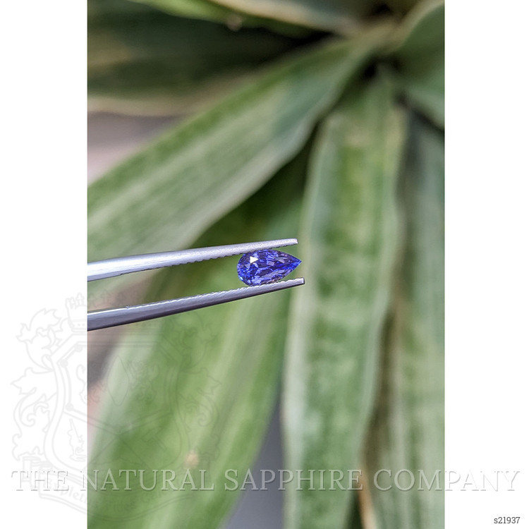 0.82 Ct. Violet Sapphire from Ceylon (Sri Lanka)