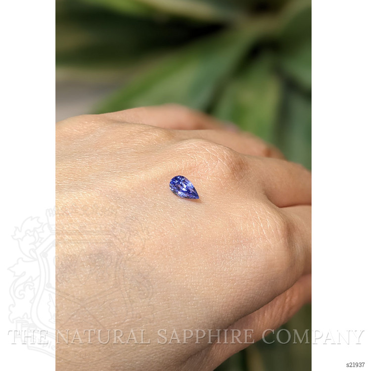 0.82 Ct. Violet Sapphire from Ceylon (Sri Lanka)