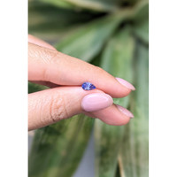 0.82 Ct. Violet Sapphire from Ceylon (Sri Lanka) Life Style