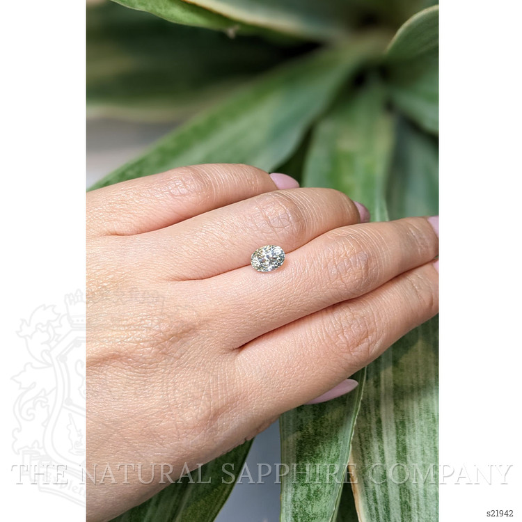 1.97 Ct. Bi Color Sapphire from Ceylon (Sri Lanka)