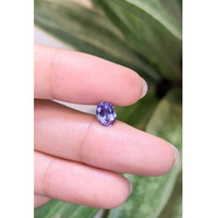 1.15 Ct. Purple Sapphire from Ceylon (Sri Lanka) Life Style