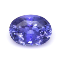 1.39 Ct. Purplish Blue Sapphire from Ceylon (Sri Lanka) Video