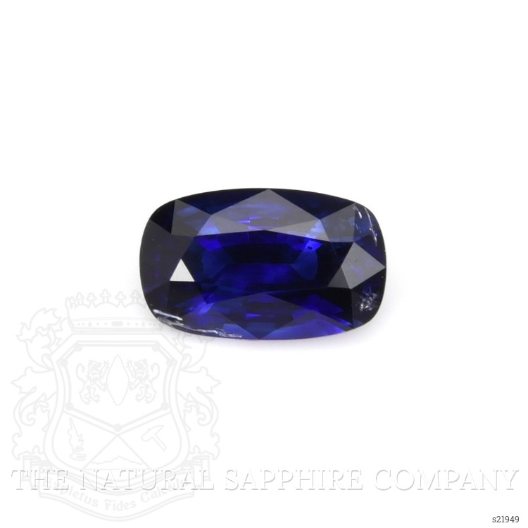 0.91 Ct. Blue Sapphire from Ceylon (Sri Lanka)