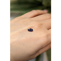 0.91 Ct. Blue Sapphire from Ceylon (Sri Lanka) Life Style