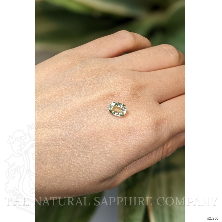 1.96 Ct. Yellow Sapphire from Ceylon (Sri Lanka)