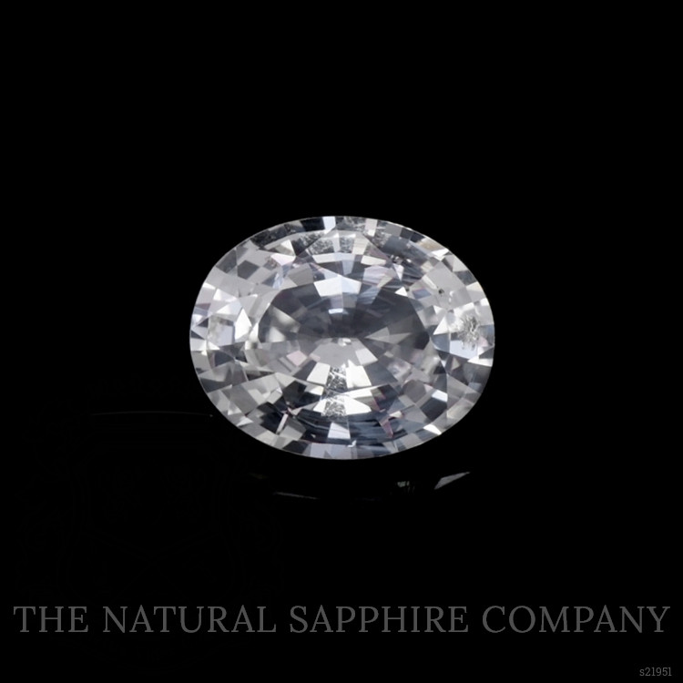 1.52 Ct. White Sapphire from Ceylon (Sri Lanka)