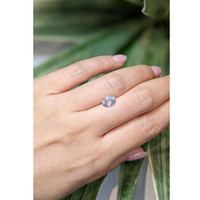 1.52 Ct. White Sapphire from Ceylon (Sri Lanka) Life Style