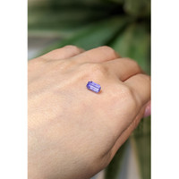 1.32 Ct. Purple Sapphire from Ceylon (Sri Lanka) Life Style
