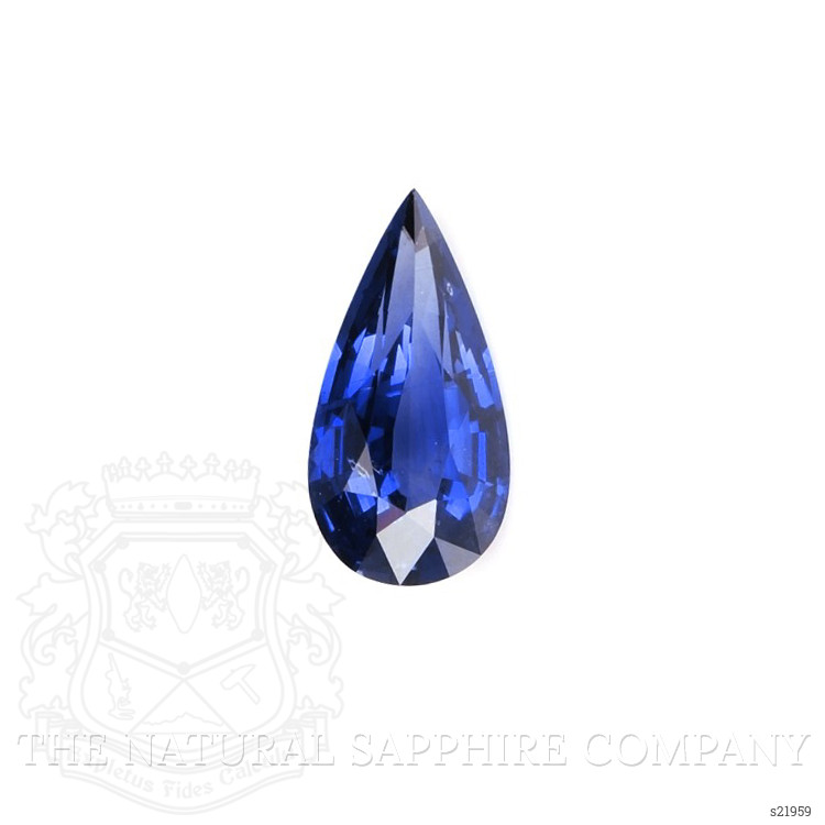 0.72 Ct. Blue Sapphire from Ceylon (Sri Lanka)