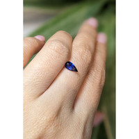 0.72 Ct. Blue Sapphire from Ceylon (Sri Lanka) Life Style