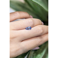 1.08 Ct. Blue Sapphire from Ceylon (Sri Lanka) Life Style