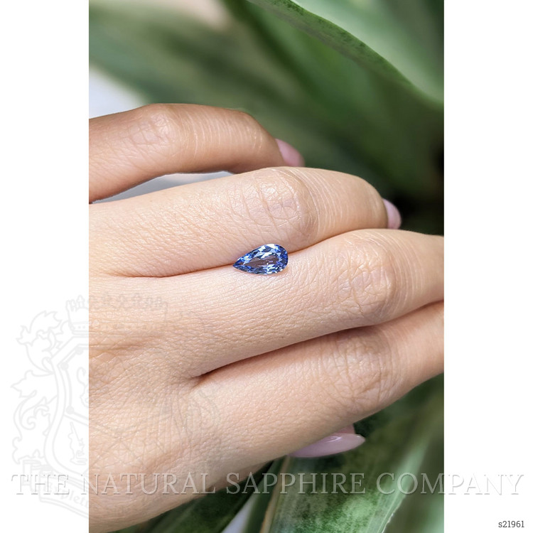 1.08 Ct. Blue Sapphire from Ceylon (Sri Lanka)