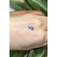 1.08 Ct. Blue Sapphire from Ceylon (Sri Lanka) Life Style