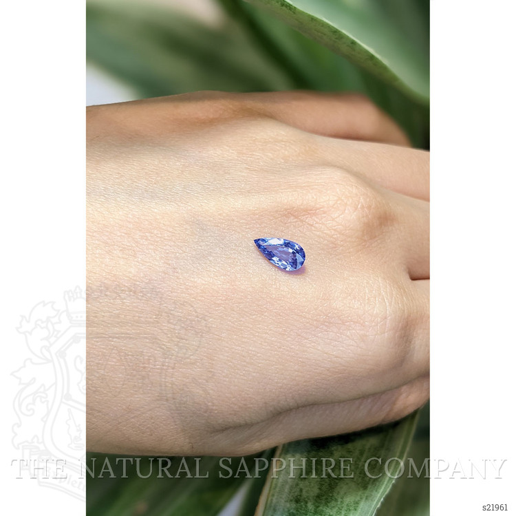 1.08 Ct. Blue Sapphire from Ceylon (Sri Lanka)