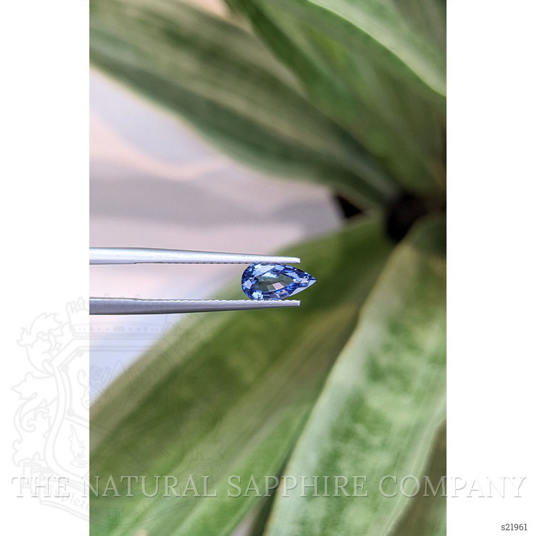 1.08 Ct. Blue Sapphire from Ceylon (Sri Lanka)