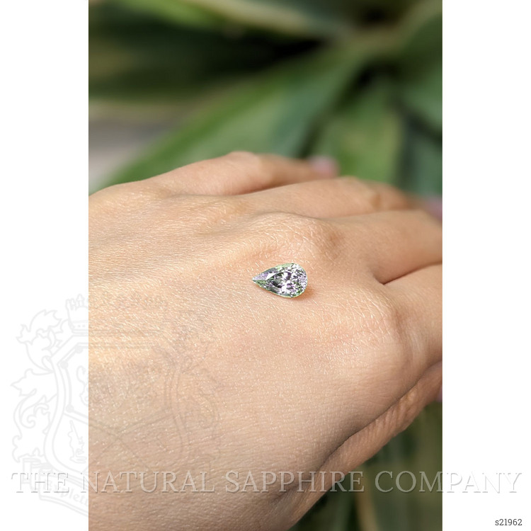 1.77 Ct. Green Sapphire from Ceylon (Sri Lanka)