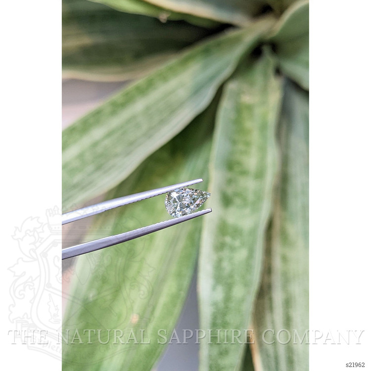 1.77 Ct. Green Sapphire from Ceylon (Sri Lanka)