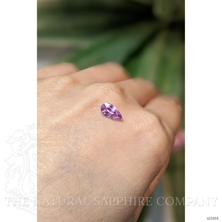 1.19 Ct. Purple Sapphire from Ceylon (Sri Lanka)