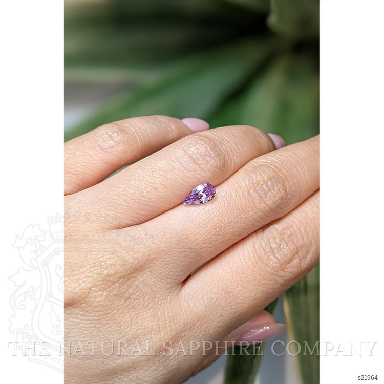1.19 Ct. Purple Sapphire from Ceylon (Sri Lanka)