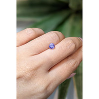 1.04 Ct. Purple Sapphire from Ceylon (Sri Lanka) Life Style