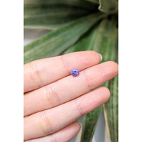 1.04 Ct. Purple Sapphire from Ceylon (Sri Lanka) Life Style