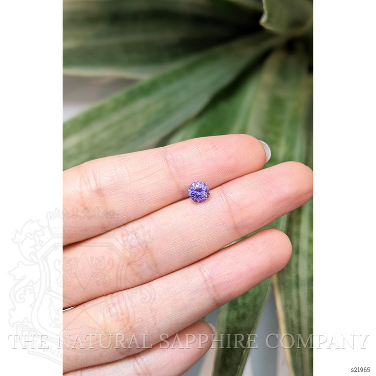 1.04 Ct. Purple Sapphire from Ceylon (Sri Lanka)
