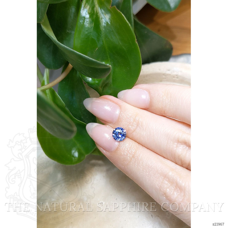1.09 Ct. Blue Sapphire from Ceylon (Sri Lanka)