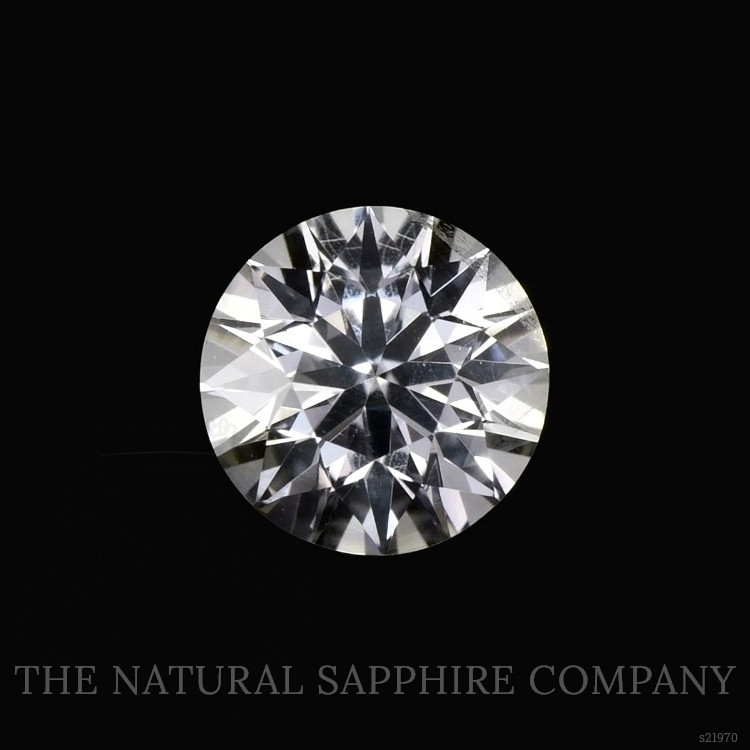 1.40 Ct. White Sapphire from Ceylon (Sri Lanka)
