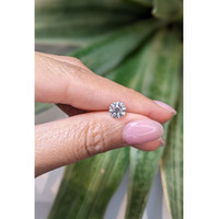 1.40 Ct. White Sapphire from Ceylon (Sri Lanka) Life Style