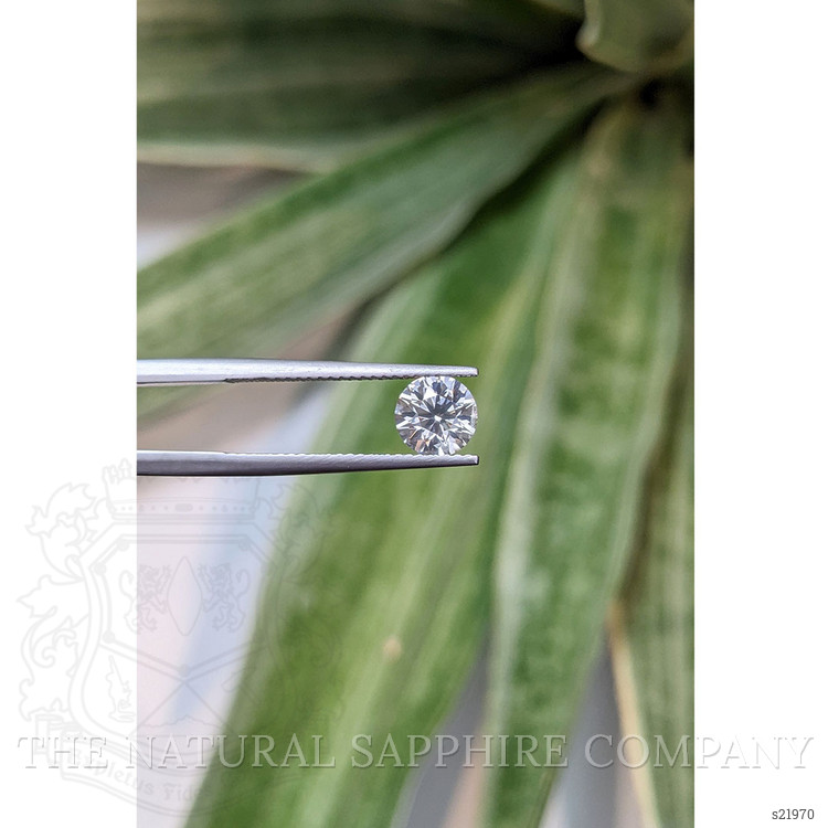 1.40 Ct. White Sapphire from Ceylon (Sri Lanka)