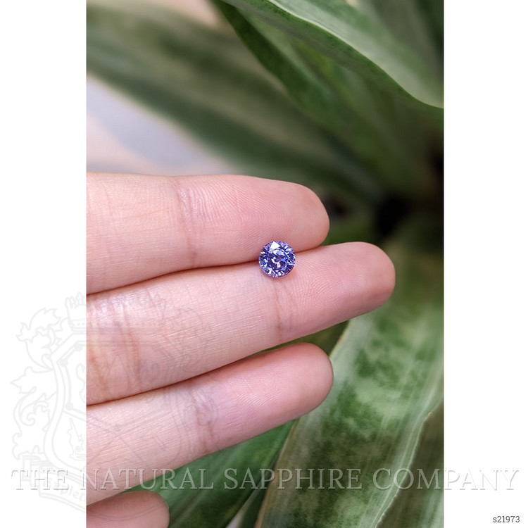 0.91 Ct. Purple Sapphire from Ceylon (Sri Lanka)