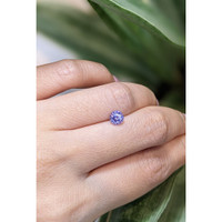 0.91 Ct. Purple Sapphire from Ceylon (Sri Lanka) Life Style