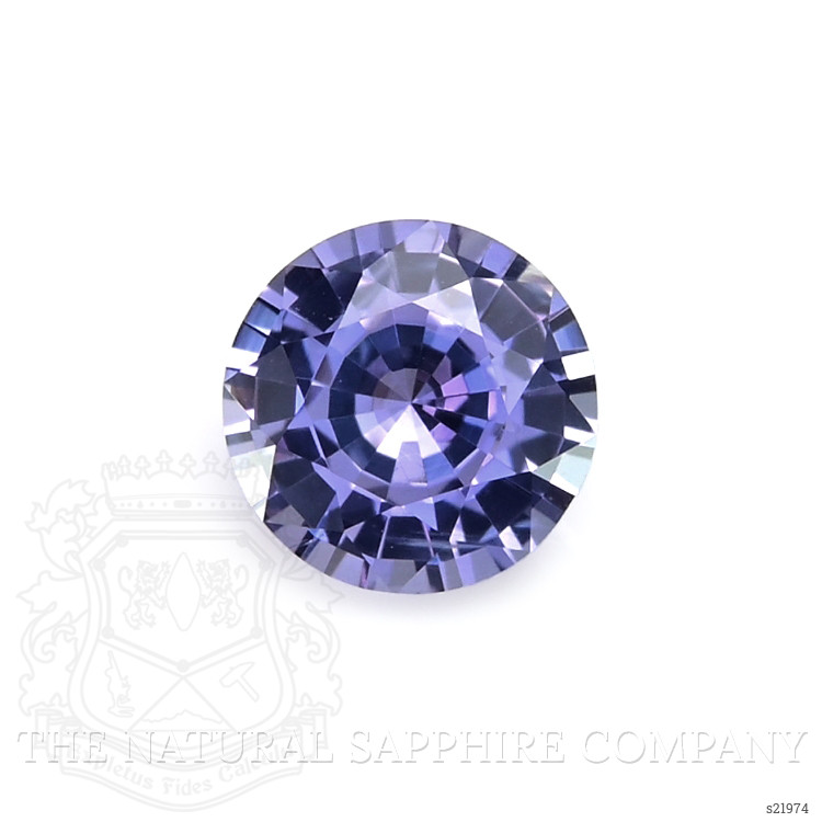 0.84 Ct. Purplish Blue Sapphire from Ceylon (Sri Lanka)