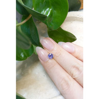 0.84 Ct. Purplish Blue Sapphire from Ceylon (Sri Lanka) Life Style