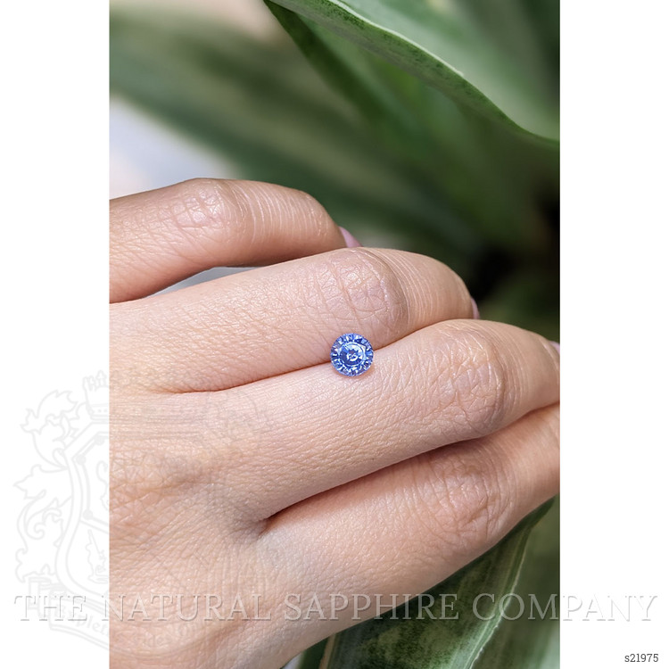 0.85 Ct. Blue Sapphire from Ceylon (Sri Lanka)
