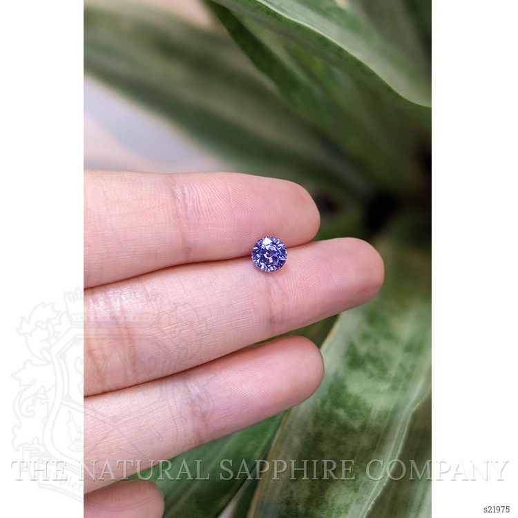 0.85 Ct. Blue Sapphire from Ceylon (Sri Lanka)