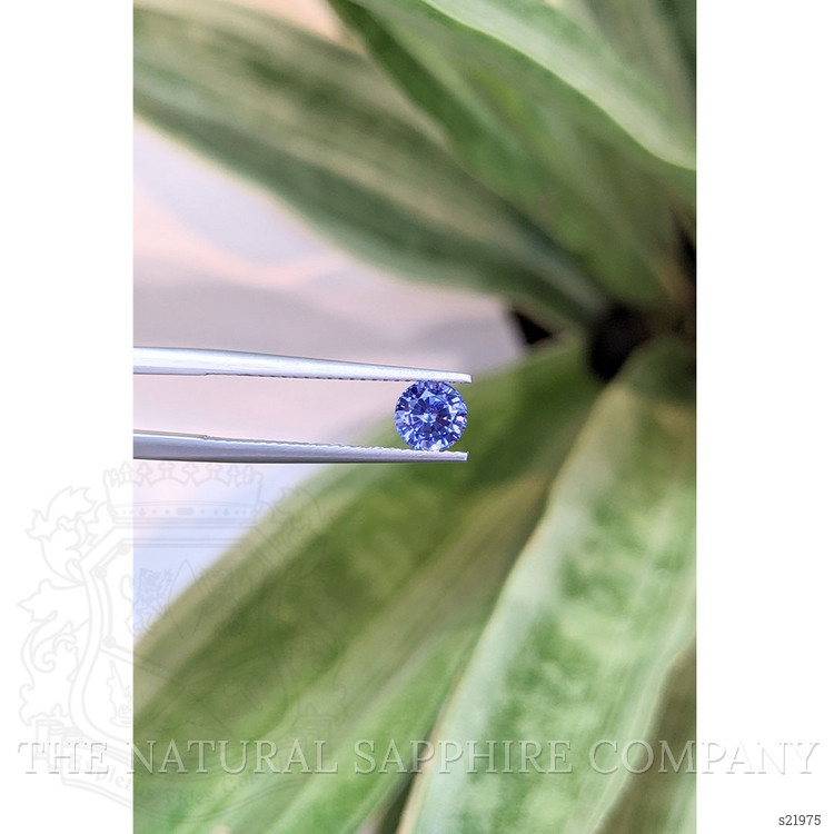 0.85 Ct. Blue Sapphire from Ceylon (Sri Lanka)