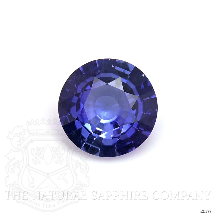 0.69 Ct. Blue Sapphire from Ceylon (Sri Lanka)