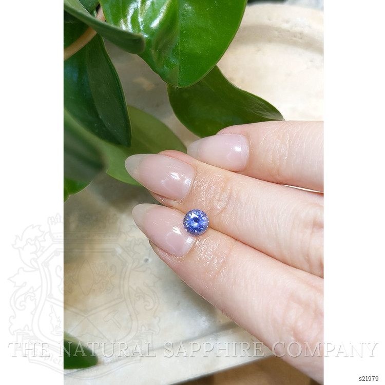 1.14 Ct. Blue Sapphire from Ceylon (Sri Lanka)