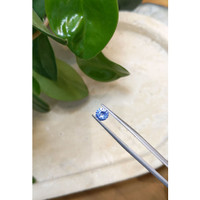 0.78 Ct. Blue Sapphire from Ceylon (Sri Lanka) Life Style