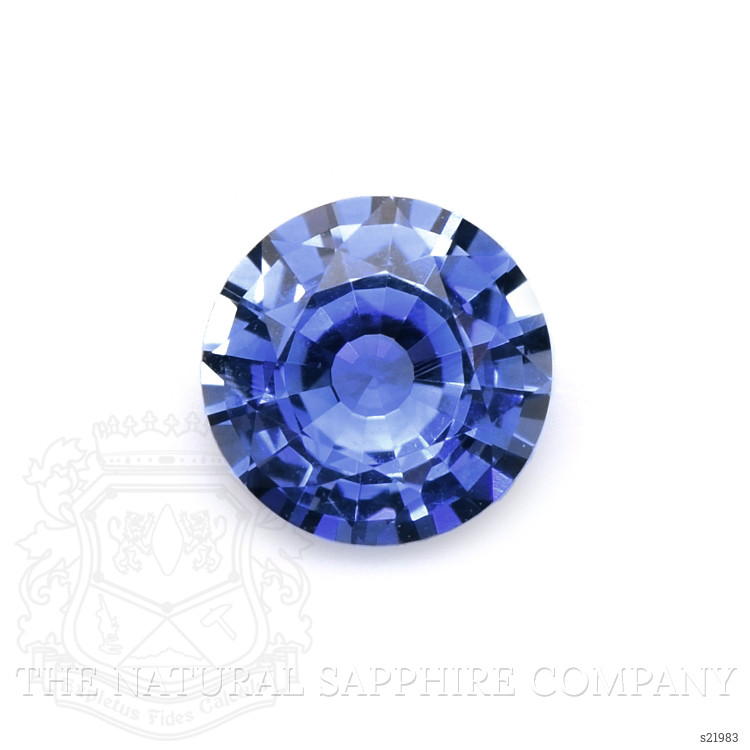 0.59 Ct. Blue Sapphire from Ceylon (Sri Lanka)