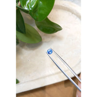 0.59 Ct. Blue Sapphire from Ceylon (Sri Lanka) Life Style