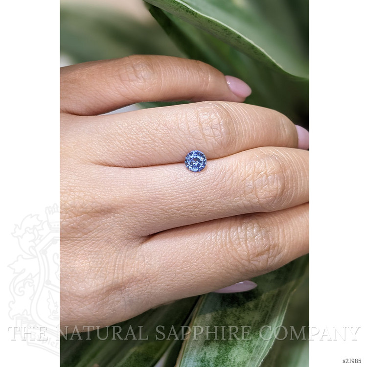 0.68 Ct. Blue Sapphire from Ceylon (Sri Lanka)