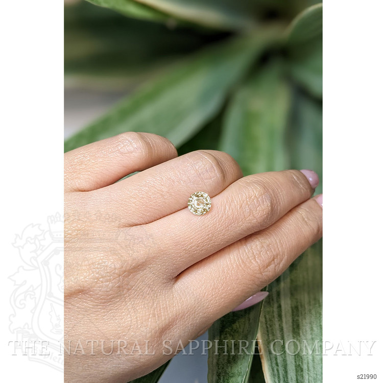 1.40 Ct. Yellow Sapphire from Ceylon (Sri Lanka)